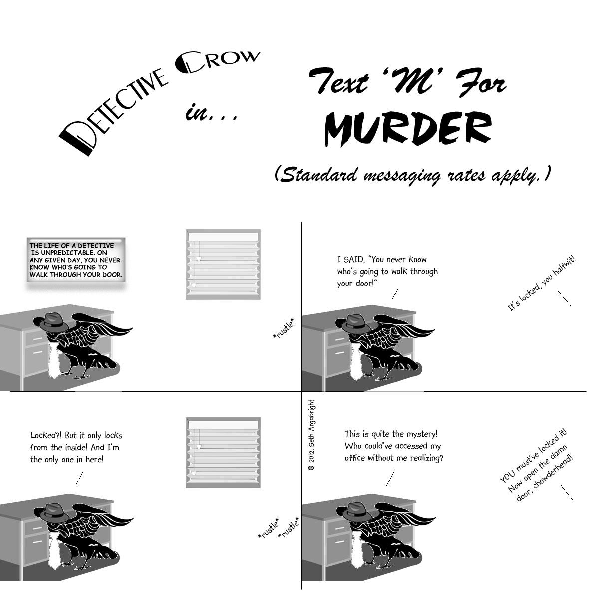 Text M For Murder, Chapter 1